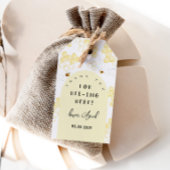 Bedankt dat je hier bent cadeaulabel