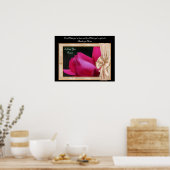 Bedankt dat je mam Rosebud persoonlijke Poster afd (Keuken)