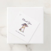 Bedankt dat je me hebt geholpen met het laten groe bedankjes labels (In situ)