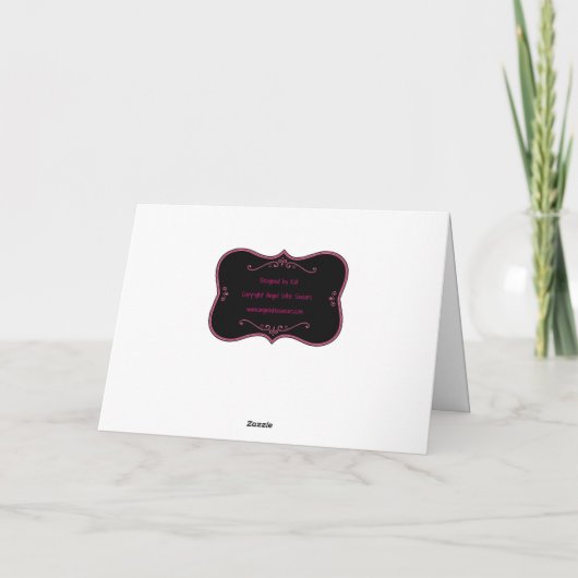 Bedankt dat je me niet hebt vermoord Kaart (Achterkant)