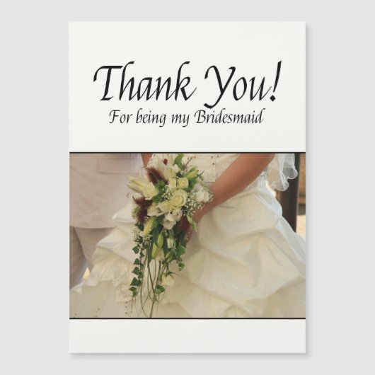 Bedankt dat je mijn bruidsmeisje bent (Voorkant)