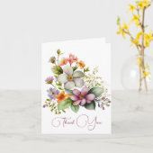 Bedankt dat je mijn Maid of Honor bent Kaart (Gele Bloem)