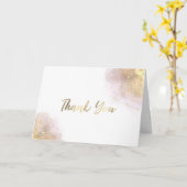 Bedankt dat je naar mijn Baptisme bent gekomen Kaart (Gele Bloem)