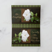 Bedankt dat je onze verpleegster bent kaart (Binnen)