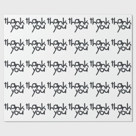 Bedankt dat je papier hebt verpakt (Vlak)