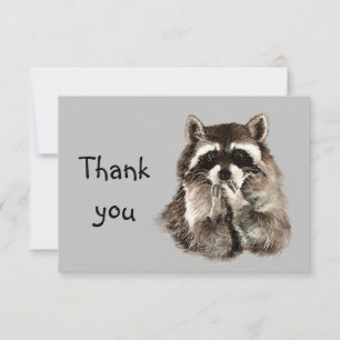 Bedankt dat je Raccoon Bblaast Kisses Animal Humor