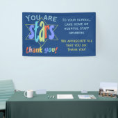 Bedankt dat je sterren waardeert spandoek (Beurs)