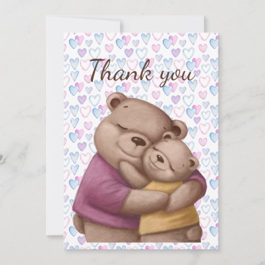 Bedankt dat je Teddy Bears hebt gesleept (Voorkant)