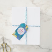 Bedankt dat je van mijn verjaardag een spetterende cadeaulabel (Met Touw)