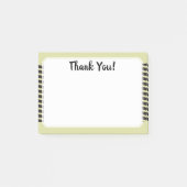 Bedankt dat je werknemers wilt herkennen post-it® notes (Voorkant)