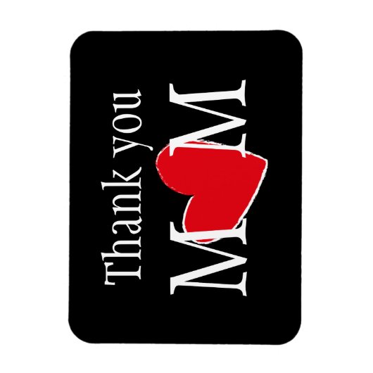 Bedankt dat mama Gepersonaliseerd Magneet (Verticaal)