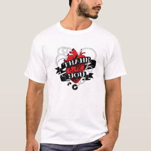 "Bedankt" door Ellis Ringle White Tshirt
