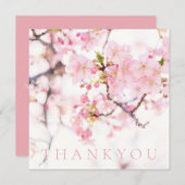 BEDANKT DOOR JULLIE KAART : CHERRY BLOSSOM BRANCH (Voorkant / Achterkant)