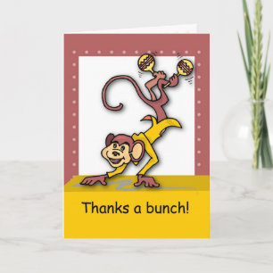 Bedankt een Bunch, aap