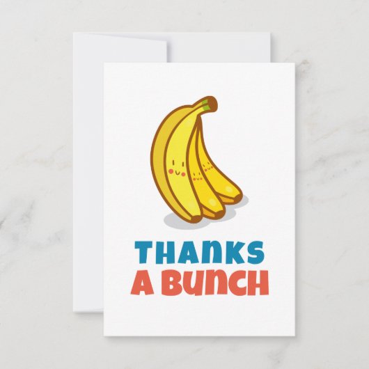 Bedankt een Bunch Funny Appreciation (Voorkant)