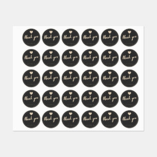 Bedankt, een geweldige sticker