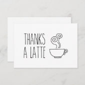 Bedankt Een Latte Hartelijk dank, Hartelijk dank (Voorkant / Achterkant)