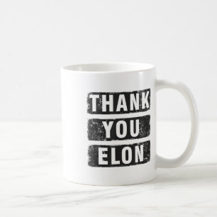 Bedankt Elon Koffiemok