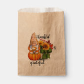 Bedankt en dankbaar voor deze tas bedankzakje (Voorkant)