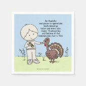 Bedankt en waardevol servet (Voorkant)