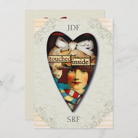 Bedankt, etc. - SRF Bedankkaart (Voorkant / Achterkant)