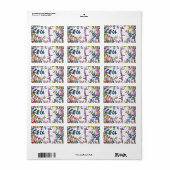 Bedankt Etiket (Full Sheet)