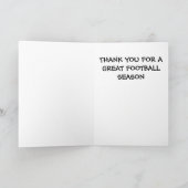 Bedankt Football Coach (Binnen)