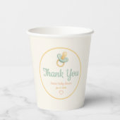 Bedankt fopspeen papieren bekers (Achterkant)