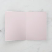 Bedankt, Foxglove en Bee Bedankkaart (Binnen)