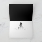 Bedankt, Fun Knight in Shining Armor Bedankkaart (Binnen)