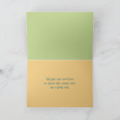 Bedankt Funky Stripes notitiekaart (Binnen)