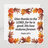 Bedankt geven (Voorkant / Achterkant)