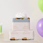 Bedankt geven cadeaupapier