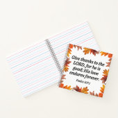 Bedankt geven notitieboek (Binnen)