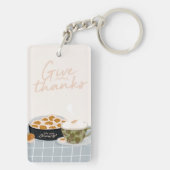 Bedankt geven sleutelhanger (achterkant)