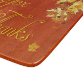 Bedankt geven snijplank (Hoek)