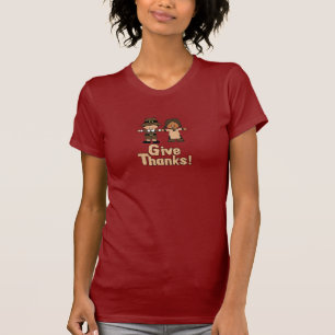 Bedankt geven t-shirt