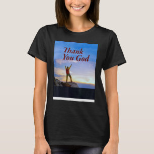 Bedankt geven t-shirt