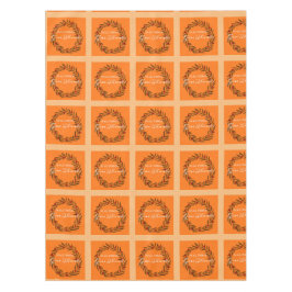 Bedankt geven tafelkleed