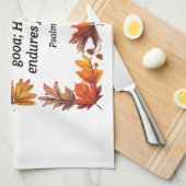 Bedankt geven theedoek (Quarter Fold)
