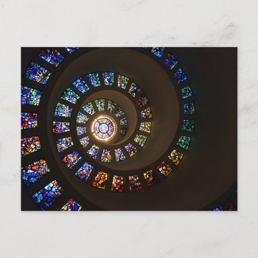 Bedankt geven vierkant # 5 briefkaart (Voorkant)