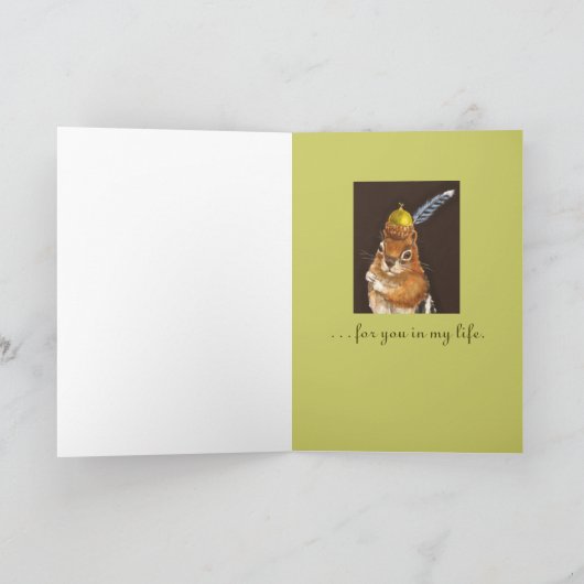 Bedankt geven . . Voor jou in mijn levenskaart (Binnen)