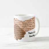 Bedankt, goede buur koffiemok (Voorkant rechts)