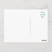 Bedankt Golden Retriever Puppy Briefkaart (Achterkant)