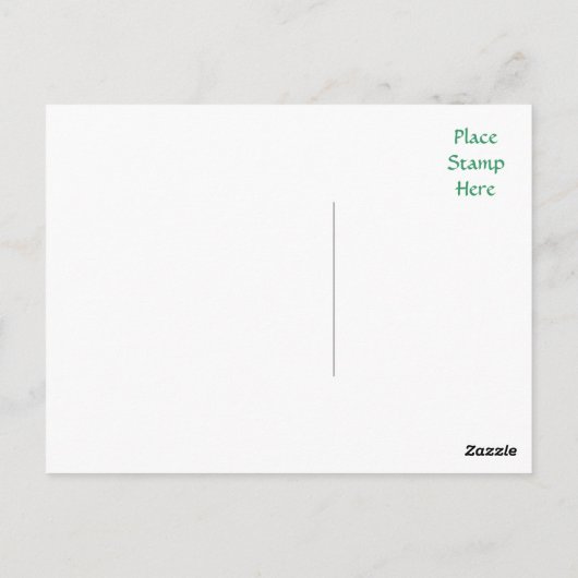 Bedankt Golden Retriever Puppy Briefkaart (Achterkant)