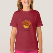 Bedankt Grateful Blessed Personalized T-shirt (Voorkant)