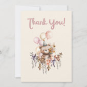 Bedankt, het is een speciale Kaart voor de verjaar (Voorkant)