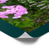 "Bedankt" is het beste gebed dat... Poster (Hoek)