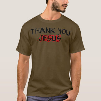 Bedankt Jezus 4 T-shirt