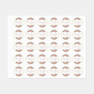 Bedankt jij, je geluk is onze geluksklas labels